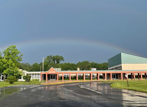 Rainbow Over Brewster School